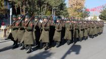 Erzurum’da 29 Ekim Cumhuriyet Bayramı provası yapıldı