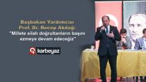 Başbakan Yardımcısı Akdağ, Hınıs ilçesinde konuştu