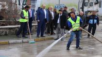 Aziziye Belediyesi Bahar Temizliğine Başladı