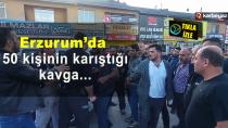 Erzurum’da iftara doğru trafik gerginliği