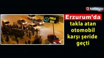 Erzurum'da sahur vakti trafik kazası