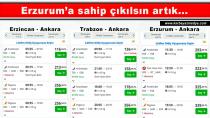 THY'nin Erzurum'a yüksek fiyat uygulaması önlenemiyor