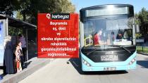 Erzurum’da bayramın birinci günü otobüsler ücretsiz !
