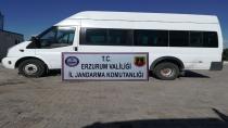 Erzurum’da yabancı uyruklu 18 göçmen yakalandı