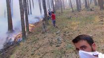 Oltu’da orman yangını kontrol altına alındı