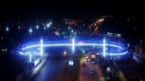 Büyükşehir olimpiyat kentini ışıl ışıl aydınlattı